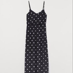 H&M Divided Spahgetti Strap Creped Maxi Dress Size S